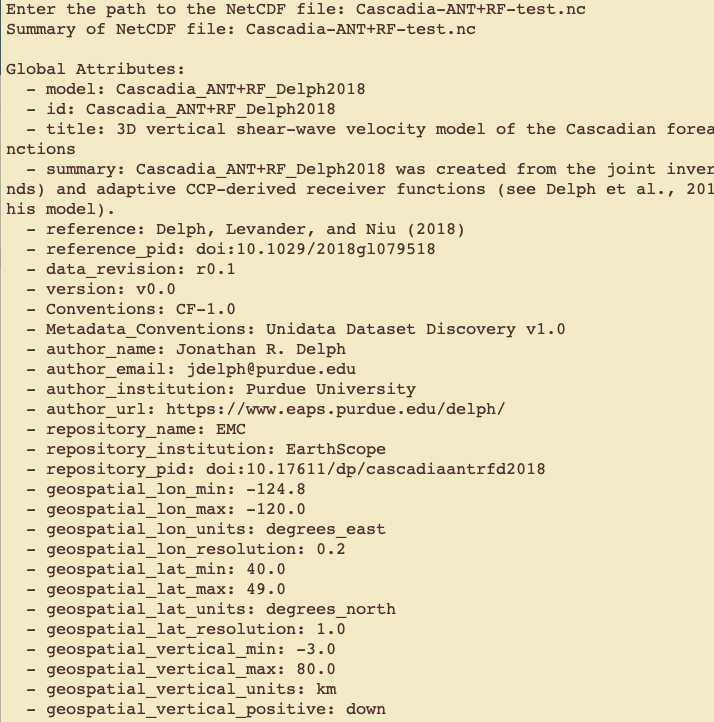 Summary Output